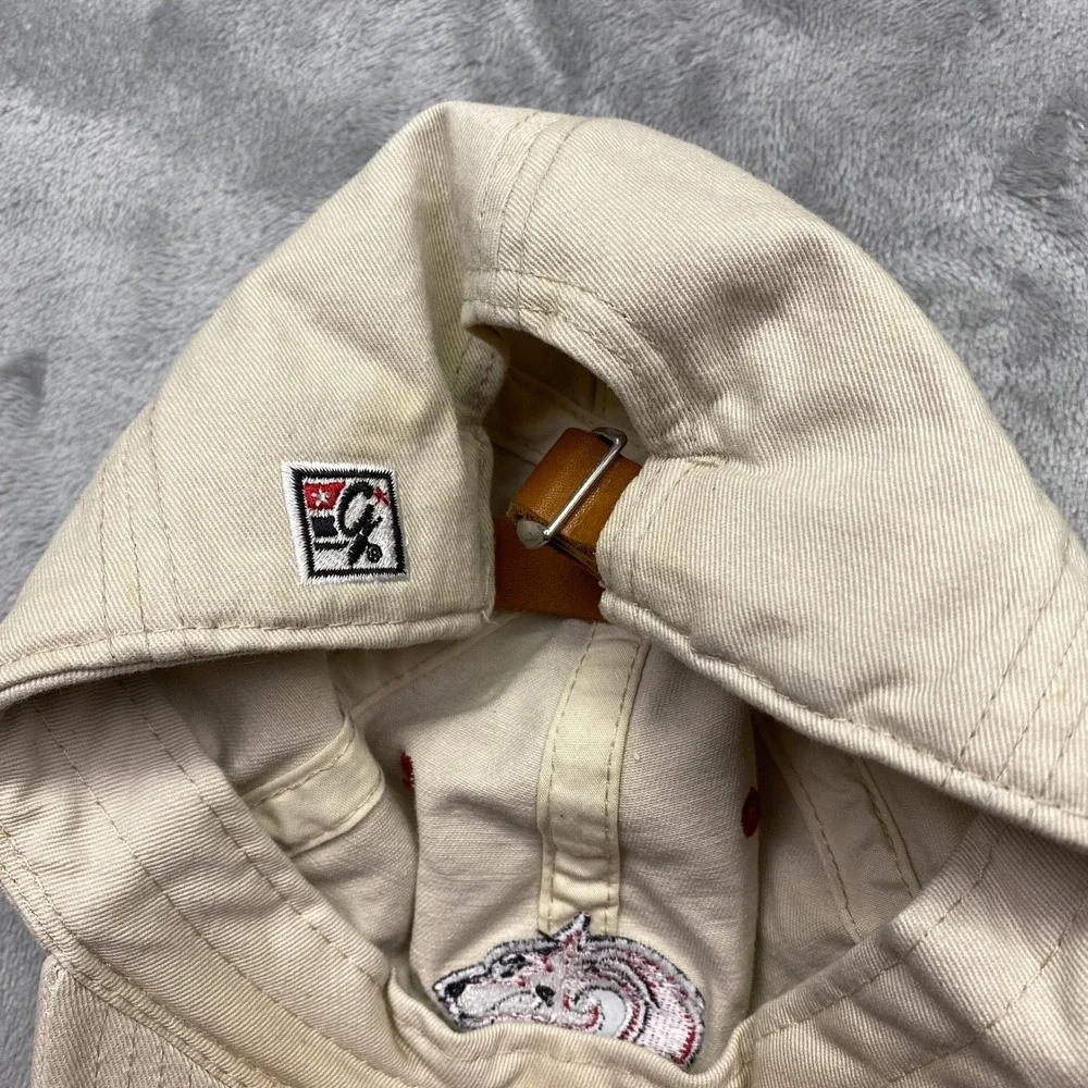 MPC The Game Wolf Logo Baseball‎ Cap Tan Cotton Adjustable Strap One Size Fits